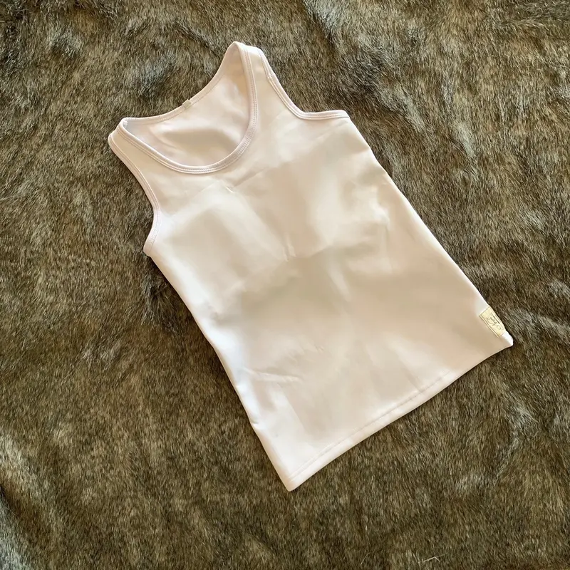 Áo Nịt Ba Lỗ Lót Cài Ngụy Trang - Áo Ba Lỗ Nịt Ngực Tomboy Dáng Dài Thun Trơn Cotton Trắng Đen Nam Cài Hông Thể Thao Gym Bigsize Form Suông Nguyễn Nguyên 5