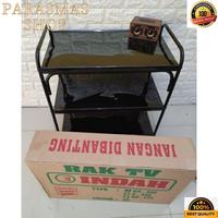 Gambar Rak TV Meja TV Dorong Besi Serbaguna Kuat Kokoh murah Tipe (DX300) Furniture Roda dari PARASMAS Shop Kota Surabaya 1 Tokopedia