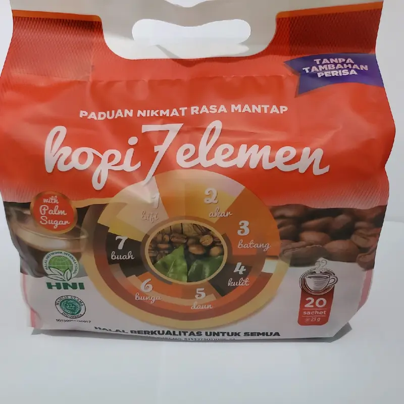 Kopi 7 Elemen HPAI Isi 20 sachet Minuman sehat yg menyerupai kopi tanpa zat perasa. Gula Air kesehatan 2