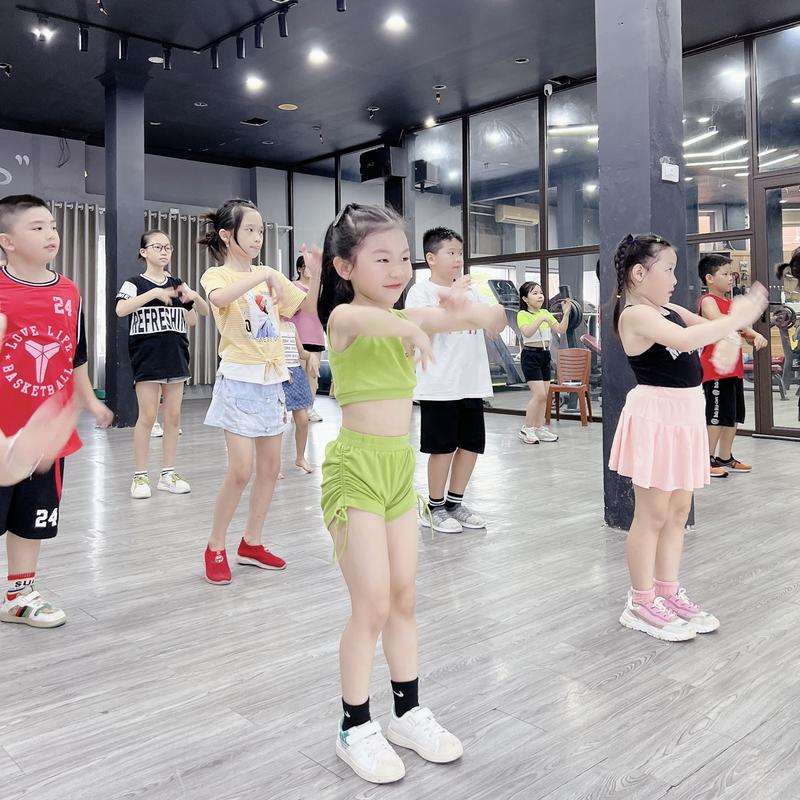 Set Bộ Tập Áo Croptop Rút Dây Quần Short Rút Dây Chất Cotton Tập Nhảy Cho Bé Gái Vải Cotton 0