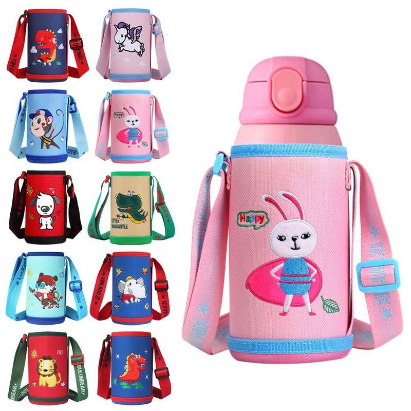 SKATER Hello Kitty Water Bottle Cover With Shoulder Strap - Compatible With SDC4/SKDC4, 16.9 Fl Oz