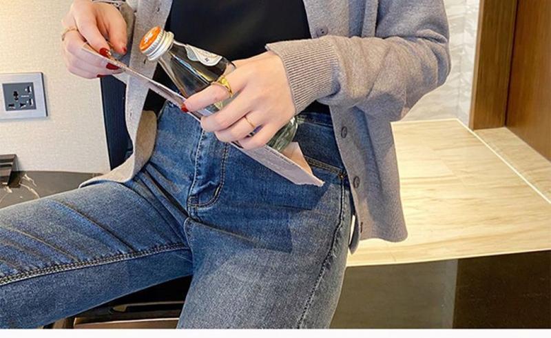 Product Introduction of Áo Cardigan Dệt Kim, Áo Khoác Phù Hợp Bên Ngoài Mỏng Mùa Thu, Dành Cho Nữ, Hàng Mới Về 2023, Áo Len, Ngắn Và Rộng, Màu Đen, Cổ Tròn, Áo Dài Tay 11