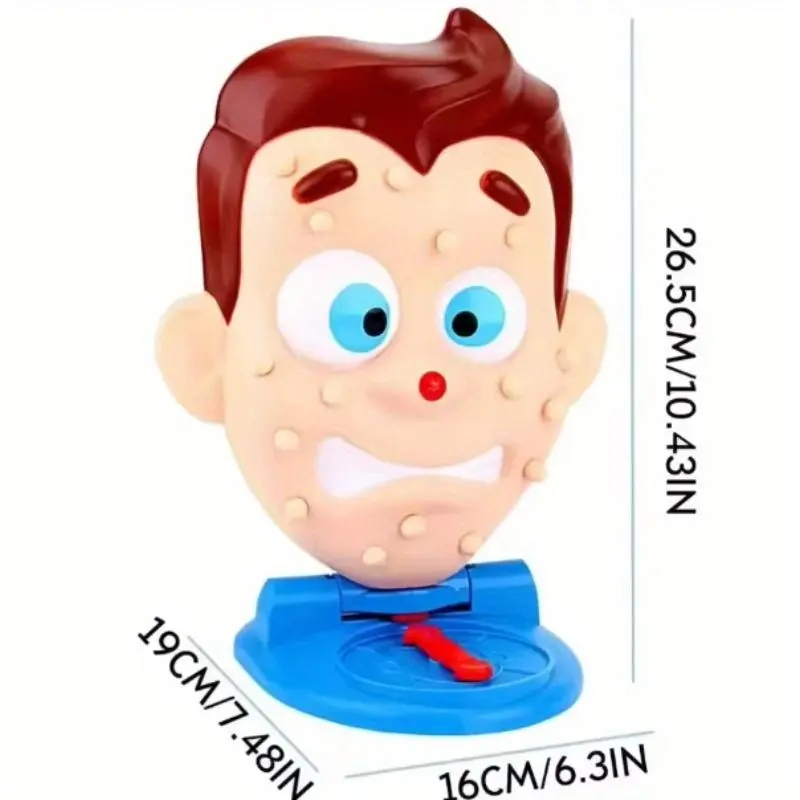 Squeeze Pimple Toy, 1 Box Parent-child Interactive Stress Relief Toy, Educational Desktop Game Toy for Kids, Funny Toy for Boys & Girls 1