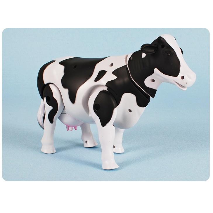 REDFIRE TOYS MAINAN EDUKATIF SAPI TERNAK MILK COW BATERAI BISA JALAN ADA LAMPU DAN SUARA HEWAN 4