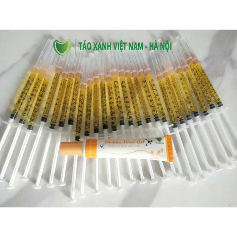 Gel Nano bạc Woman Silver Gel tặng 5 bơm   vệ sinh phụ nữ  Táo Xanh Việt Nam Hàng chính hãng 1