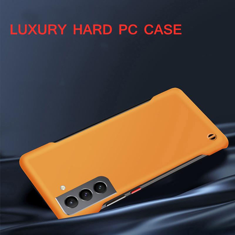Ốp Điện Thoại, Dành Cho Samsung Galaxy S21 S22 S23 S24 S25 Ultra Plus Fe, Thời Trang, Siêu Mỏng, Mờ Không Khung, PC Cứng, Chống Sốc, Ốp Lưng Bảo Vệ Silicon Phụ Kiện 2