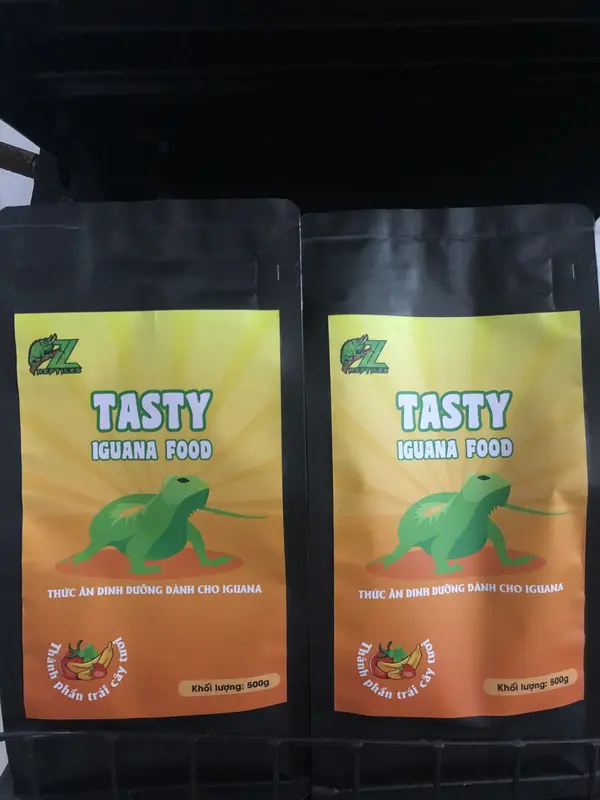 Thức ăn rồng nam mỹ Tasty Iguana 3