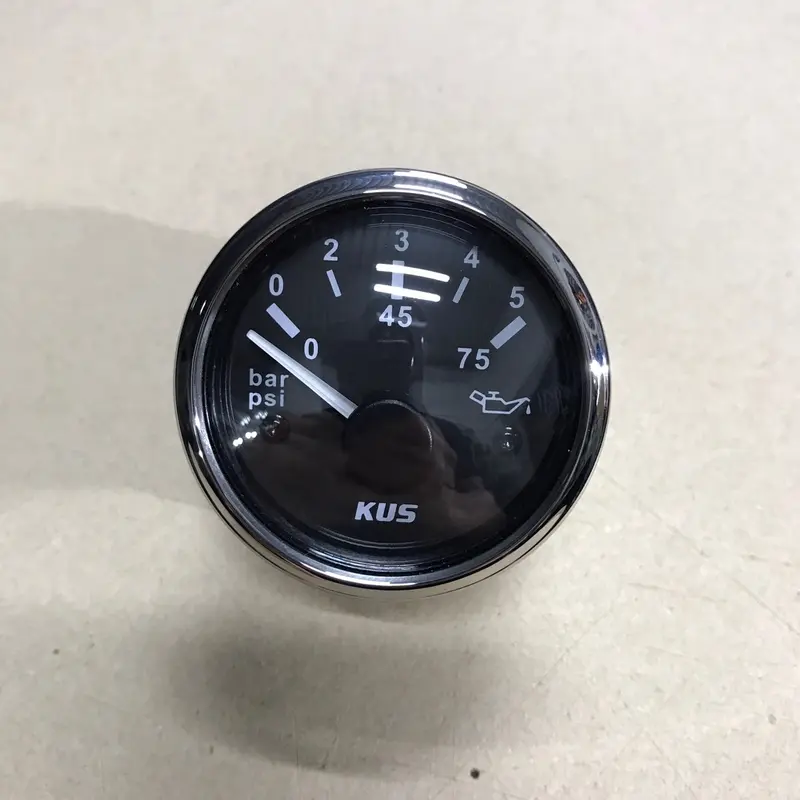 KUS - Đồng Hồ Đo Áp Suất Nhớt 0-5Bar (chưa có cảm biến) 1