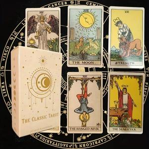 Juego de Cartas del Tarot (78 piezas/set), Juego de Cartas del Tarot Portátil, Juego de Cartas del Tarot Multicolor, Juego de Cartas Divertido para Adultos