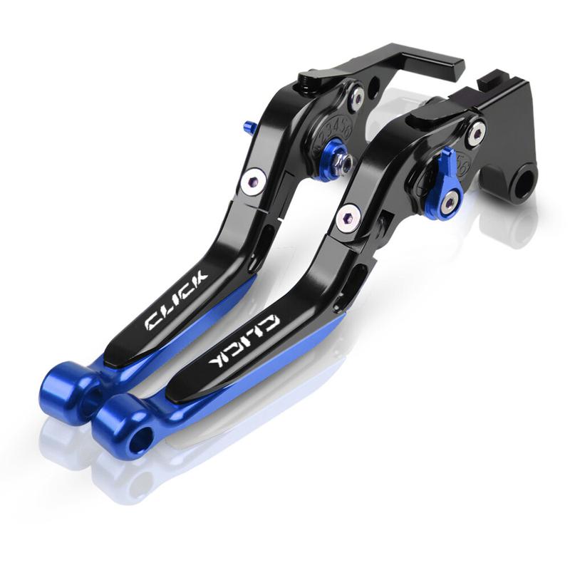 Product Introduction of For Honda Click 125i V1 V2 V3 150i V1 V2 V3 2015 2016 2017 2018 2019 2020 2021 2022 2023 Motorcycle CNC Alloy Adjustable Folding Extendable Brake Clutch Levers 14