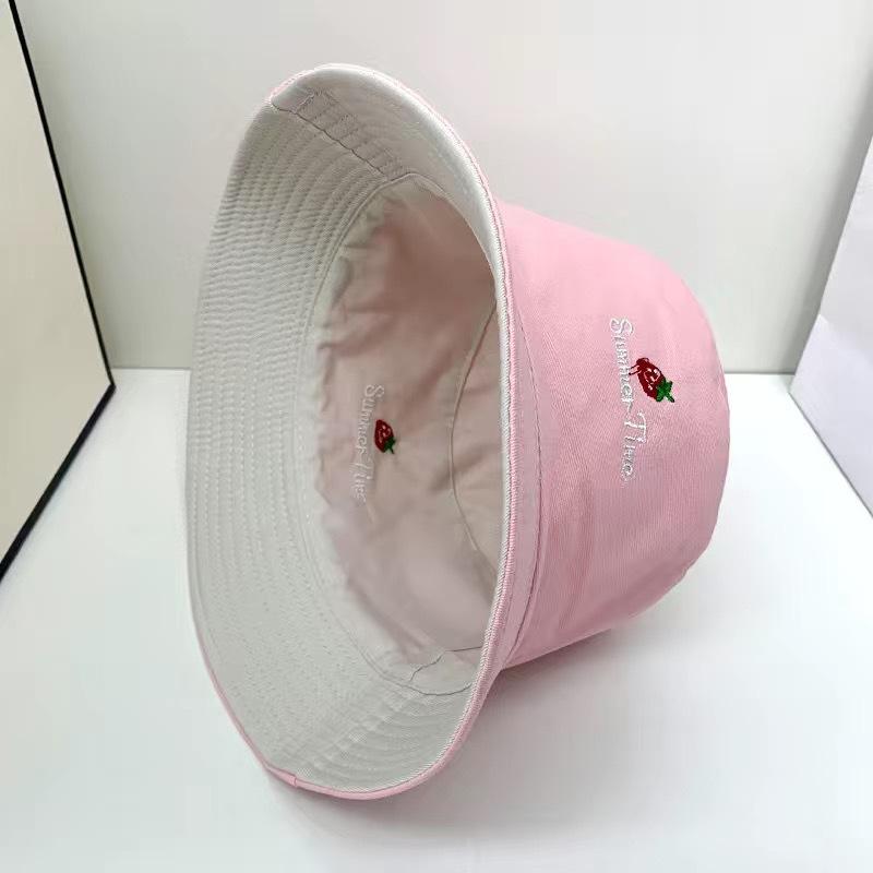 Product Introduction of Mũ Ngư Dân, Phong Cách Mới, Hai Mặt, Màu Trơn Thích Hợp Cho Nam Và Nữ, Mũ Chống Nắng Mùa Hè, Mũ Chống Nắng Thêu Học Sinh, Cho Cả Nam Và Nữ 3