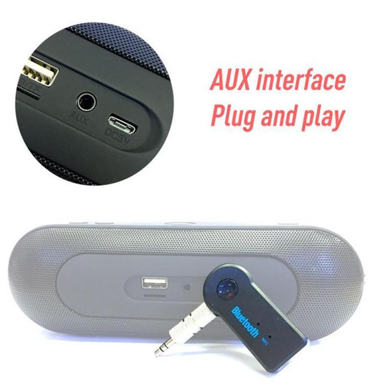 Bộ chuyển đổi bộ thu phát không dây Bluetooth 5.0 2 trong 1, 3,5 mm, âm nhạc trên ô tô, âm thanh, AUX, Bluetooth , bộ chuyển đổi Bluetooth cho PC 5