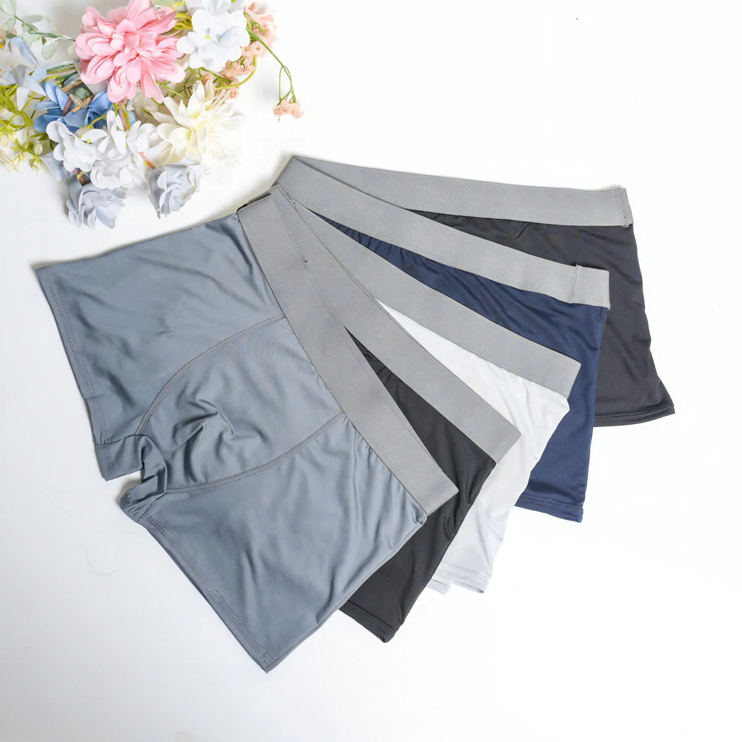 Combo 10 Quần Sịp Đùi Nam, Có Giãn 4 Chiều Mền Mịn Thoáng Quần Lót Quần Boxer Menswear Thun SĐ1