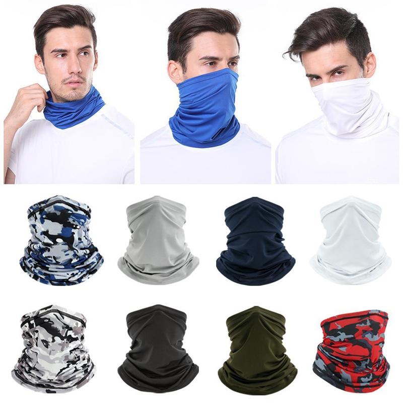 Product Introduction of Mặt Nạ Nam, Nhanh Khô, Buff, Chống Bụi, Khăn Bandana Che Mặt Chống Tia UV, Thích Hợp Để Đi Xe Máy, H4B8 15