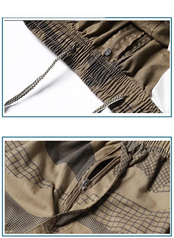 Product Introduction of Body men's cotton beach board black camouflage casual shorts new for 2024 Summer Classic oversize 6XL tumblers pants 9