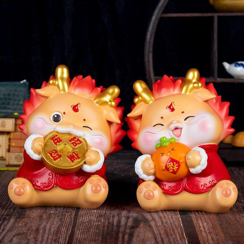 Product Introduction of Con Heo Rồng, Đồ Trang Trí, Hổ Phách, Con Vật Hoàng Đạo, Năm 2024, Hộp Đựng Tiền Cho Trẻ Em, Thích Hợp Cho Bé Trai Và Bé Gái, Ngân Hàng Tiền Tiết Kiệm, Phong Cách Người Lớn, Đóng Gói Hộp Quà 12