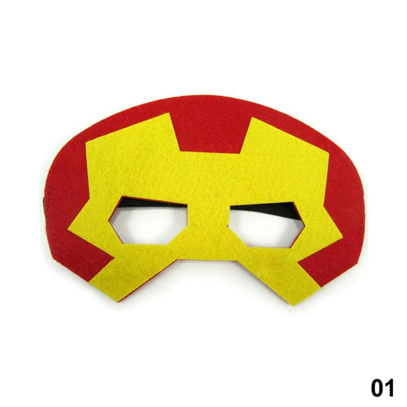 YOUNGSTAR Halloween Superhero Masks Christmas Birthday Party Spiderman Hulk Iron Man Cosplay Mask For Kids Children E8M8 Accessory 4