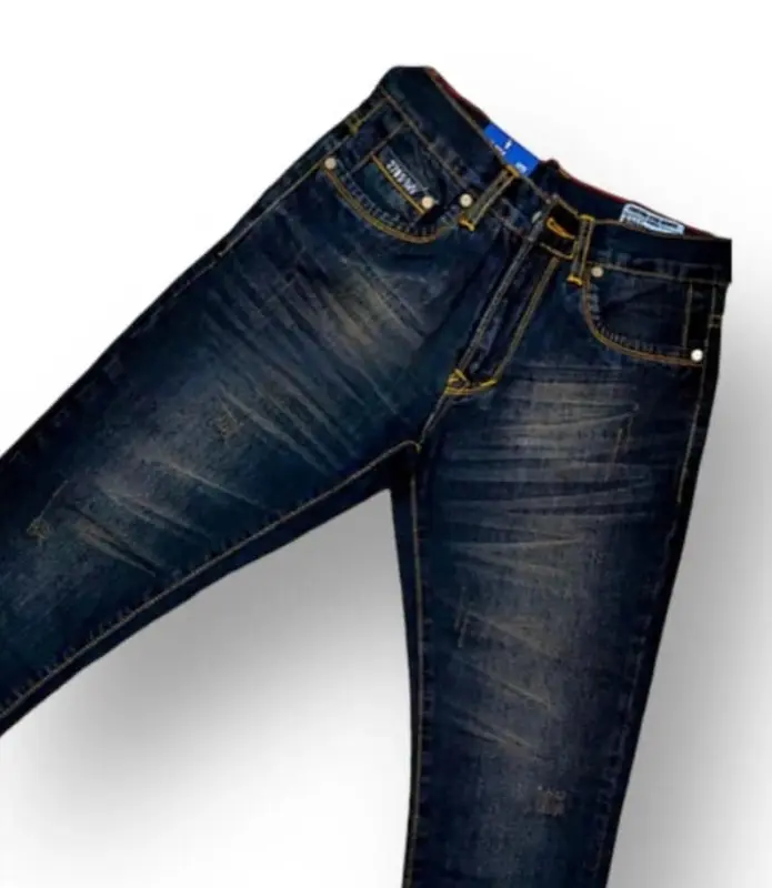 Promo Celana Jeans Pria BOMBOOGIE pria standar terlaris -Celana Panjang Pria Terbaru-BOMBOOGIE Jeans premium distro Size 27-34 Terbaru Dan Terlaris Nyaman Denim Hitam Keren Basic 7