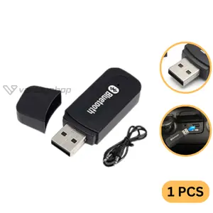 USB Bluetooth Mobil Audio Music Receiver Jack 3.5mm Stereo Speaker Mikro USB
