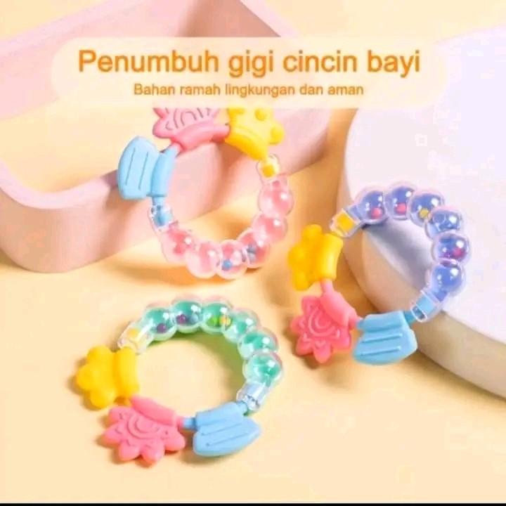 Mainan Rattle Genggam Bayi/Gigitan Bayi Kerincing 2