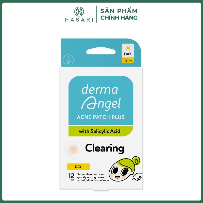  Miếng Dán Mụn Derma Angel Salicylic Acid Ban Ngày 12 Miếng | HASAKI BEAUTY 