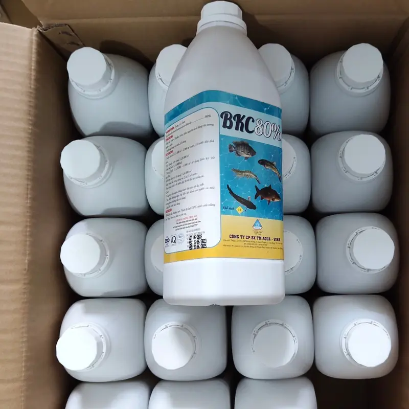 VUA DIỆT TẢO BKC Cắt tảo xanh, tảo đỏ trong Ao Nuôi Thủy sản hiệu quả ngay sau 24 giờ chai 1000 ml 7