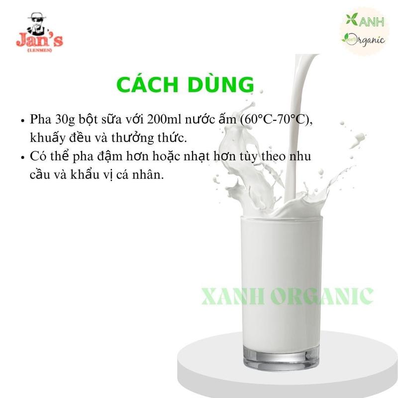 [Jans] Sữa bỏng Gạo Thuần Chay- cho bé ăn dặm và người trưởng thành 4