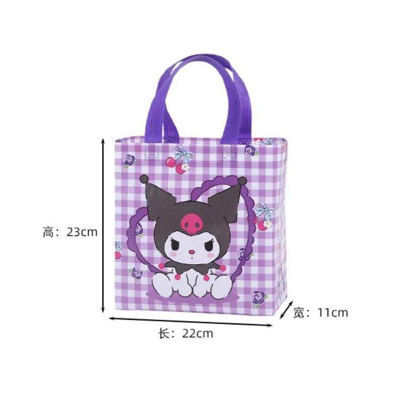Cartoon creative non-woven bag shopping bag student tote bag 1