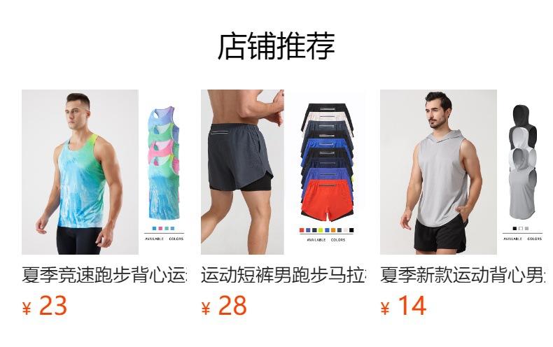 Product Introduction of Summer Marathon Quick-Drying Sports Vest Men's Sleeveless Waistcoat Running for Basketball Training Loose Fitness Vest 1