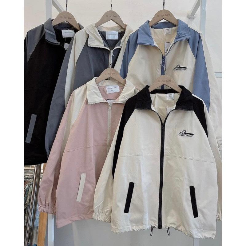 Áo khoác dù 2 lớp form rộng unisex nam nữ, Áo khoác dù form rộng nam nữ unisex 2 lớp FAIRNESS