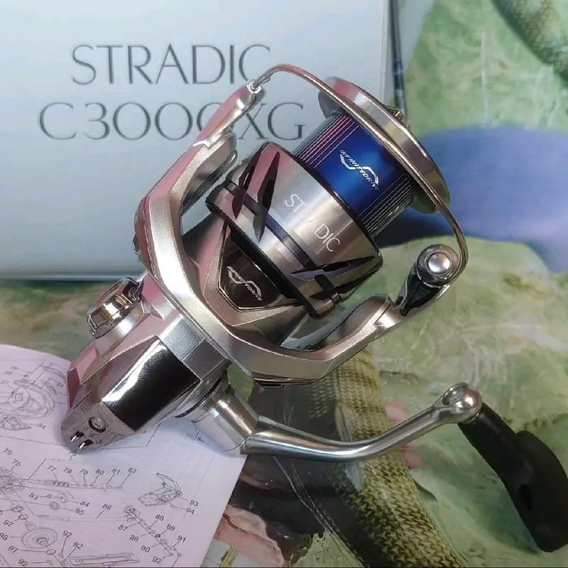 REEL PANCING SHIMANO STRADIC FM C3000 C3000HG C3000XG SERI 2023 8