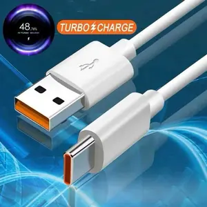 Kabel Data Xiomi Turbo Decimal 33W 67W 55W 120W Max Type C USB C Fast Charging Turbo Carger Cable Ori 100% Turbo Isi Daya Ponsel Max 120Watt Charger - Turbo Decimal