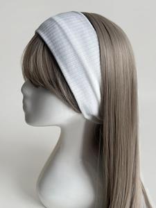 1 Pieza de Diadema Tejida de Color Sólido, Accesorios para el Cabello Elásticos Casuales para Mujeres y Niñas, Diadema de Alta Elasticidad para Gimnasio, Ejercicio, Decoración Diaria