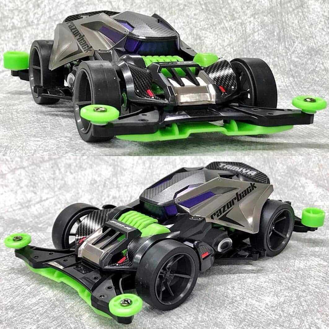 Razorblack Tamiya very beautiful mini 4WD Let's & Go - TikTok Shop ...