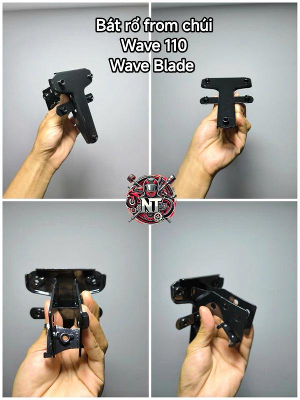 Bát gắn rổ Wave A110 2017-2025 From Chúi
