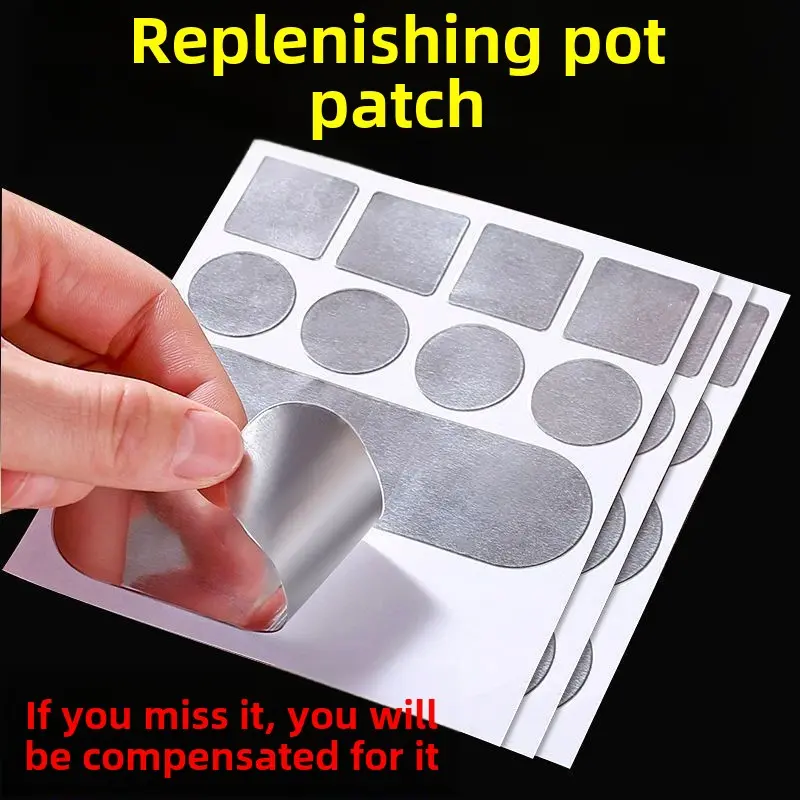 Heavy Duty Repair Patch Kit - Universal Leak Fix Tape For Plastic Bucket/Aluminum Pot/Stainless Steel (High Temp Adhesive, Waterproof & Chemical Resistant)