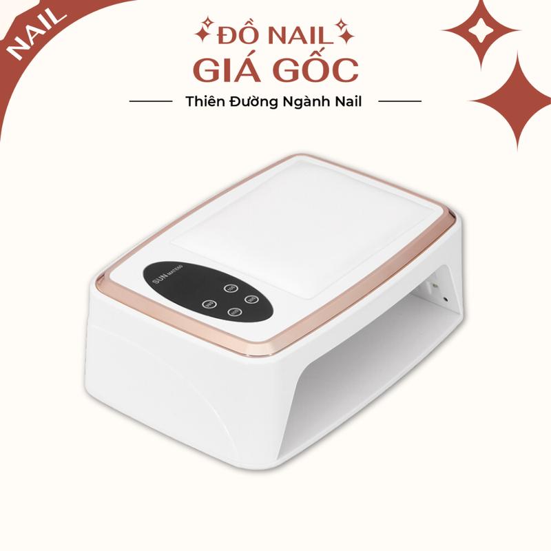 Máy hơ gel T10 Matte 60 chính hãng, máy hơ móng nail cao cấp 90 bóng chạy êm, bền bỉ (BH 3 tháng)