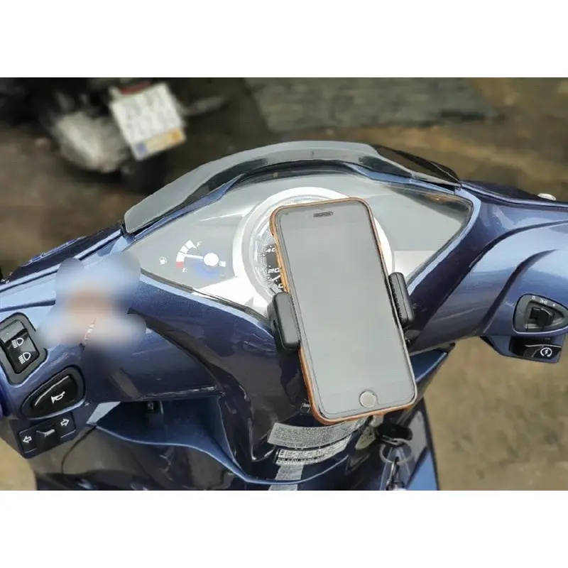 Giá Đỡ Điện Thoại, Kẹp Điện Thoại Xe Máy Dán Lên Đồng Hồ Xe Máy Kèm Keo Dán