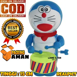 ( BISA COD ) PROMO Mainan Anak Boneka Pukul Drum Karakter Doraemonn / Mainan Anak Musik / Mainan Anak Laki Laki / Mainan Anak Perempuan SNI Murah