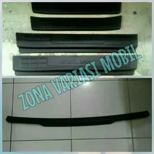 PAKET HEMAT SILLPLATE SILL PLATE SAMPING DAN BELAKANG TOYOTA CALYA JSL HITAM