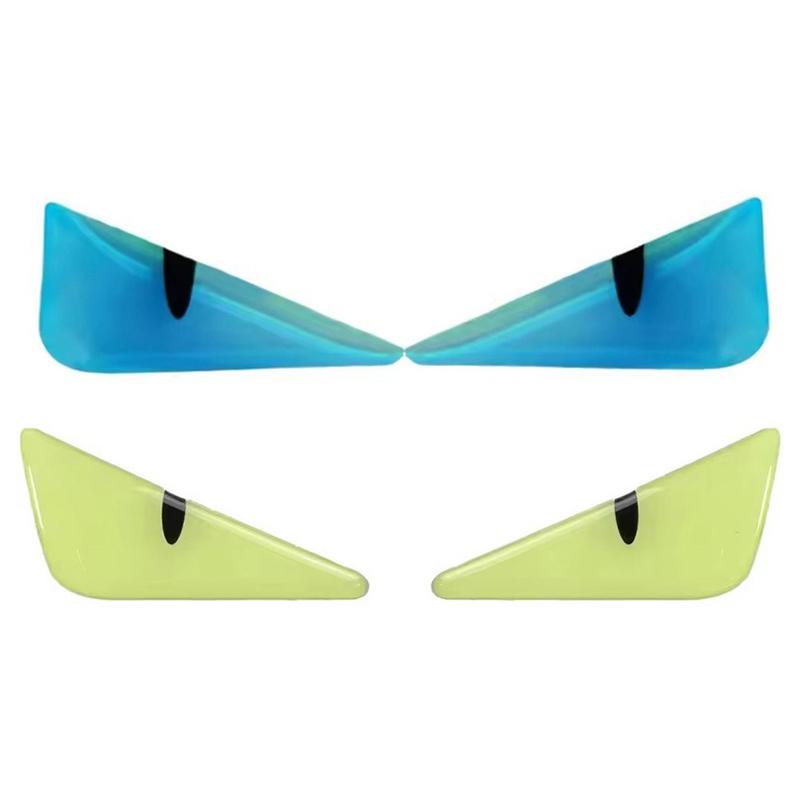 [SGDF] Reflective Eye Decal Safety Reflector Car Stickers Eye Night Safety Driving 4