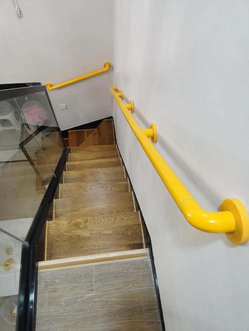 Product Introduction of Bathroom anti slip stainless steel handrail, barrier free bathroom, elderly safety, disabled toilet, toilet handle 24