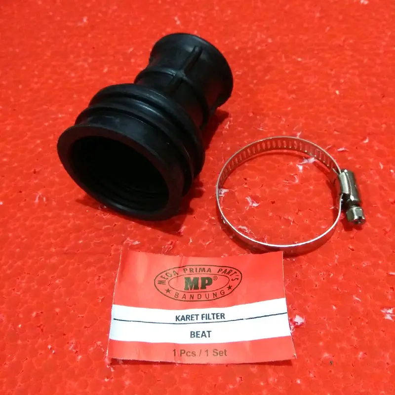 Karet Box Filter udara Plus Kleman Beat Scoopy karbu Join udara Karburator Motor 1