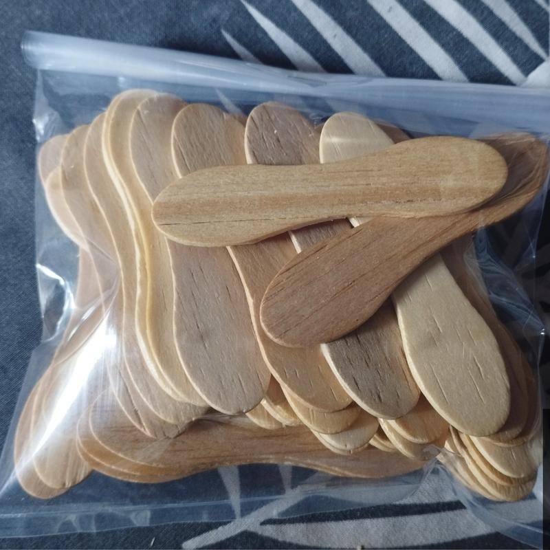 Sendok Kayu Es Krim Isi Berat 50 Gram Sendok Es Krim Kayu Stick Ice Cream Kayu Sekali Pakai Kitchenware 4