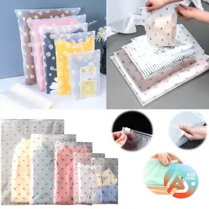 APEN Ziplock Karakter Travel Pouch Serbaguna Penyimpanan Pakaian Plastik Anti Air Minyak Barang Unik