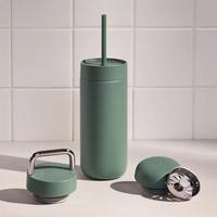 Gambar Fellow - Carter 3-in-1 Lid System (Smoked Green, 16oz) / Alat Kopi Stainless Steel Coffee Tumbler dari Otten Coffee Kota Administrasi Jakarta Selatan 2 Tokopedia