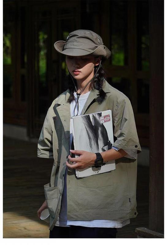 Product Introduction of 2024 Western Cowboy Hat Baby Boy and Girl Summer Outdoor Mountaineering Camping Waterproof Quick-Drying Bucket Hat Japanese Sun-Shade Sun Protection Hat 2