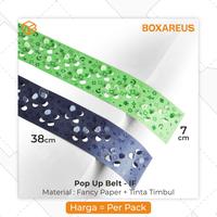 Gambar Paperbelt Lebaran Label Sabuk Idul Fitri Hiasan Ramadhan Dekorasi Hampers | BLP - Dark Blue dari Box Are Us Kota Bandung 1 Tokopedia