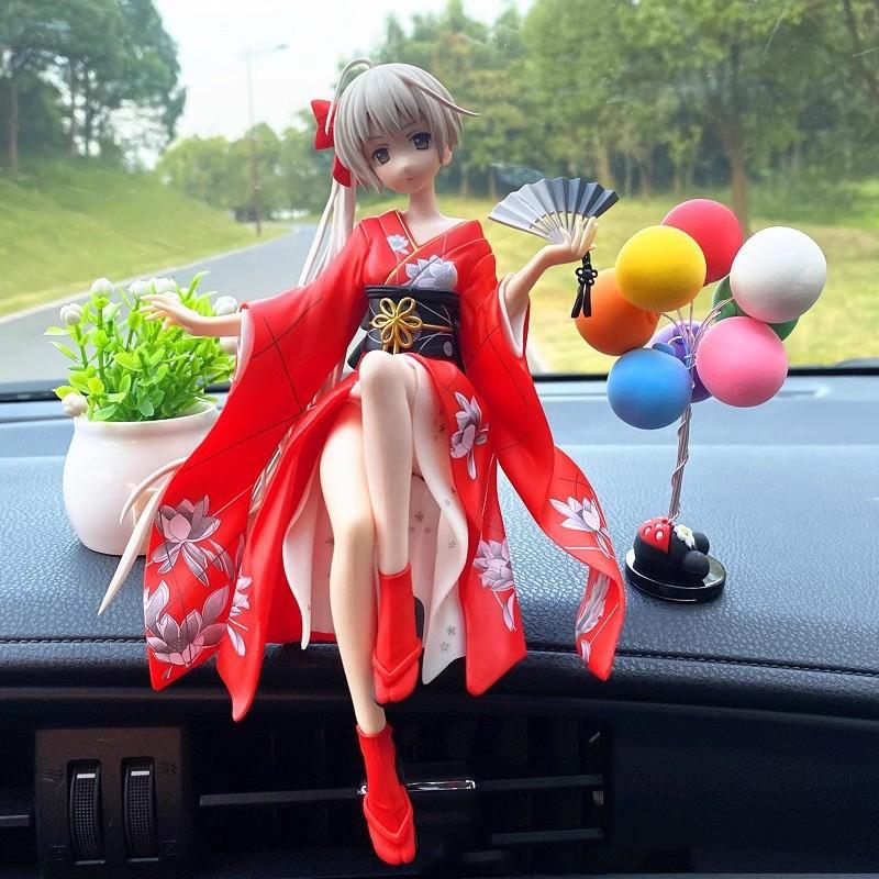 Product Introduction of Sora Car Decoration Two-Dimensional Animation Hand-Made Chassis Decoration Beauty Yosuga No Sora Car Interior 8