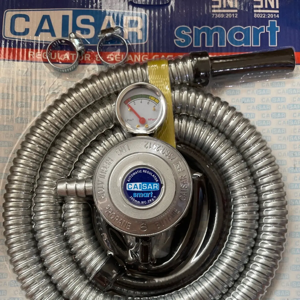 SELANG GAS DAN REGULATOR CAISAR SMART PAKET SELANG GAS DAN REGULATOR